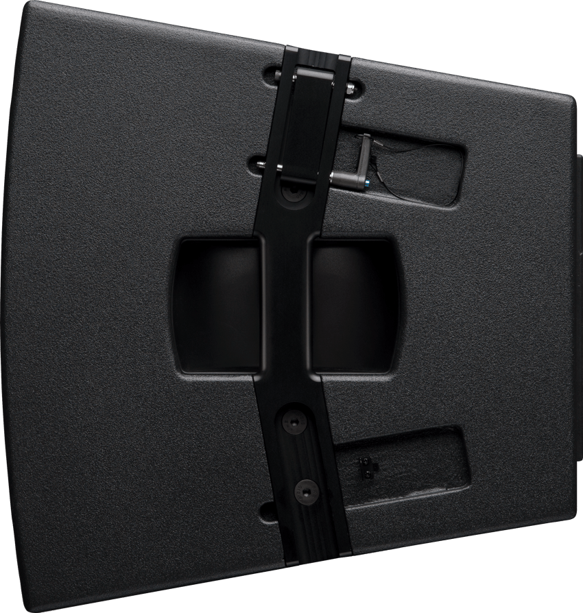 A black audio equipment piece designed for professional use, showcasing quality craftsmanship. Available in Panama City, FL at Neves Media.